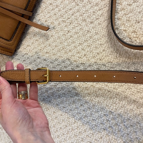 Rebecca Minkoff Brown Suede Leather Satchel - Picture 7 of 9